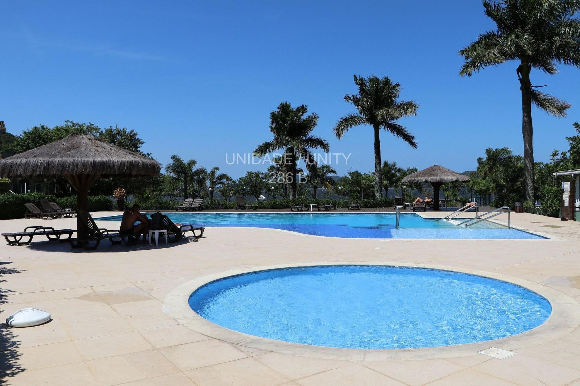 Completo Apartamento Em Resort Na Beira Da Lagoa Florianópolis Esterno foto